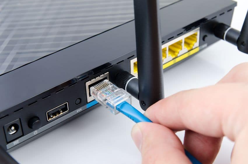 Broadband router for business users